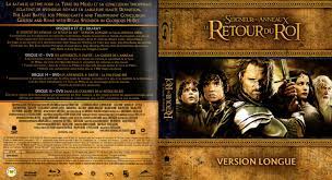 Jaquette DVD de Le seigneur des anneaux le retour du roi (Canadienne)  (BLU-RAY) - Cinéma Passion