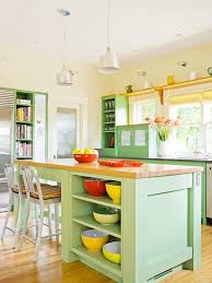 bright green and yellow kitchen designs