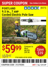 Trim branches and prune with ease with a corded or cordless pole saw from harbor freight. December 2020 Coupon Book Valid Through 12 31 20 Harbor Freight Coupons