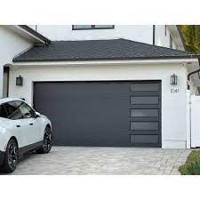 elegant garage door an grey 8 x 8