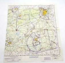 Details About Vintage Birmingham Sectional Aeronautical Chart Map 59th Edition April 29 1965