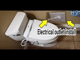install electrical outlet for toto
