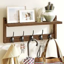 Wall Hooks With Shelf Entryway Wall