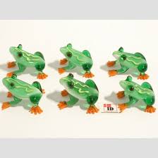 Glass Figurines Mini Glass Frog