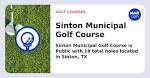 Sinton Municipal Golf Course, Sinton, TX 78387 - HAR.com