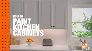 How to Paint Kitchen Cabinets | The Home Depot - YouTube