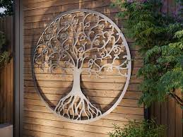 Tree Of Life Outdoor Metal Wall Art