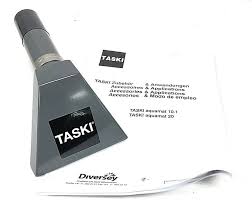 new taski carpet care hand tool
