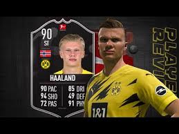 Fifa 21 84 erling braut haaland player review follow me on twitter here: Fifa 21 90 Rated Erling Haaland Potm Bundesliga Sbc Player Review Fifa21 Haaland Sbc Youtube