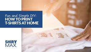 how to print t shirts at home