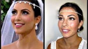 kim kardashian wedding makeup you