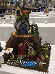 Frosted Insanity Fairy Garden Cake