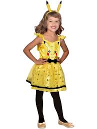 child pikachu fancy dress pokemon