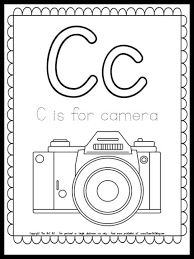 letter c is for camera free