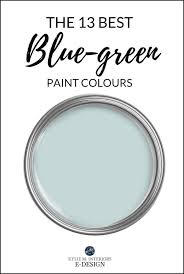 Blue Green Blend Paint Colors