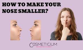 how to make your nose smaller is it