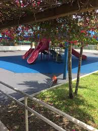 place rubber playground surfacing