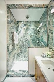 green marble bathroom