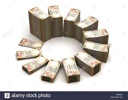 Indian Rupee Chart Stock Photo 144389706 Alamy