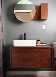 Bathroom Floating Sink Cabinet And