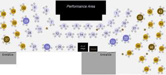 Seating Chart Schauer Center Performance Center And
