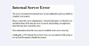 internal server error in wordpress