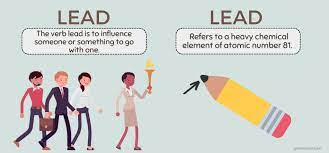 lead vs lead what s the difference
