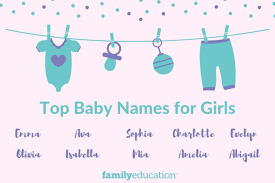 This Years Top Baby Names For Girls Familyeducation