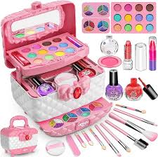 xteilc 41 pcs kids makeup kit for