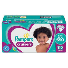 Pampers Cruisers Diapers Size 6 112 Ct