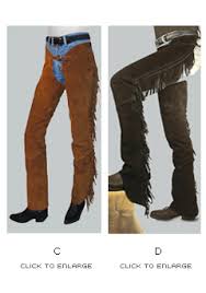 Western Riding Chaps Leather Suede Barnstable Riding Usa