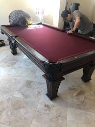 how to move a pool table within your