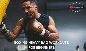 boxing heavy bag workouts for beginners