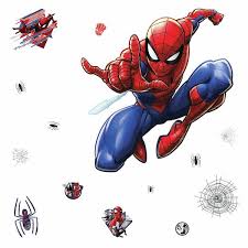 Roommates Spider Man Giant Wall Decals