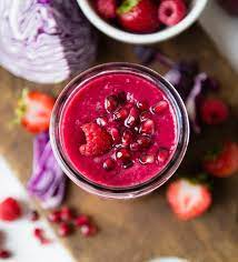 healthy pomegranate smoothie a ruby