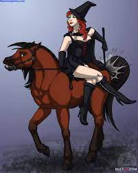 Horse and Rider porn comic 