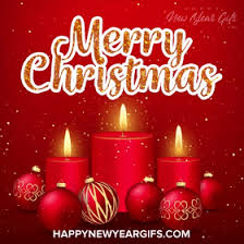 Christmas wishes card with gif box on blue pattern background. Merry Christmas Gif 213 Happy New Year Gifs For Download