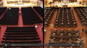 Symphony Hall Floor Transformation Boston Symphony