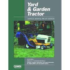garden tractor service manual