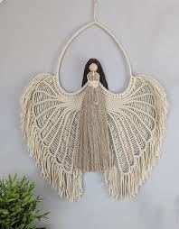 Macrame Angel Wings Macramé Guardian