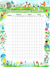 Sunday School Attendance Chart Printable Www