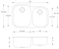 kitchen cabinet dimensions home