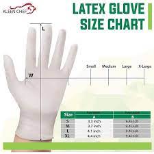 kleen chef extra large latex gloves