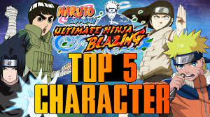 Top 5 Best Characters! Naruto Shippuden Ultimate Ninja Blazing - YouTube