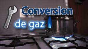 Conversion of a gas stove to butane: operations and adjustments. - YouTube