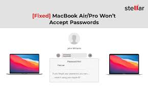 fix macbook won t accept pword