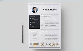 65 Eye Catching Cv Templates For Ms Word Free To Download