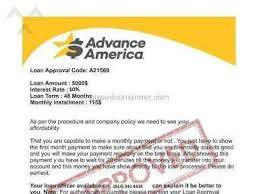 Advance America Scam Dec 16 2015 Pissed Consumer