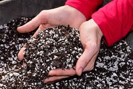 add perlite soil to conner gardens