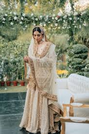 brides who wore shararas to their